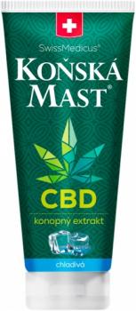 Konská masť CBD konopný extrakt chladivá 200ml