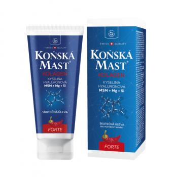 Konská masť s morským kolagénom hrejivá 200ml