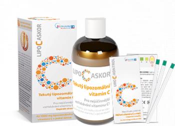 Lipo c Askor 136ml vitamín C v sirupe
