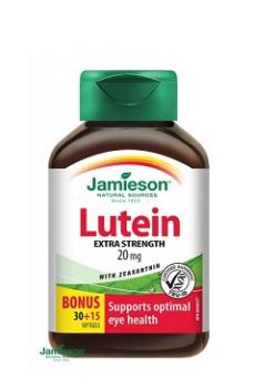 Luteín so zeaxantínom 20mg Jamieson extra silný