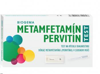 Metamfetamín Pervitín Test - test na stanovenie drogy v moči