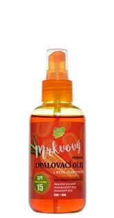Mrkvový opaľovací OLEJ SPF15 s betakaroténom 150ml