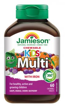 Multi Kids multivitamín so železom 60tbl Jamieson
