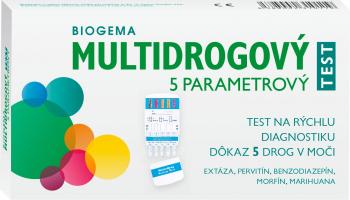 Multidrogový Test - test na stanovenie drogy v moči 5 parametrový