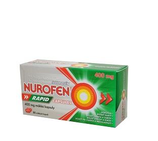 NUROFEN Rapid 400 mg 30 kapsúl