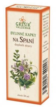 Na spanie bylinné kvapky 50ml