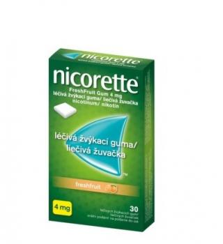 Nicorette žuvačka proti fajčeniu