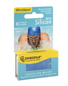 Ohropax Aqua Silicon  silikónové chrániče uší 6ks