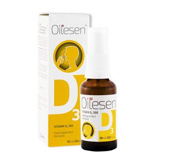 Oilesen Vitamín D3 500 ústny sprej 30ml