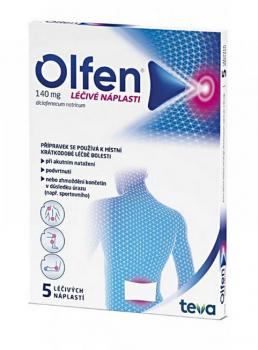 Olfen 140 mg, liečivá náplasť 5ks