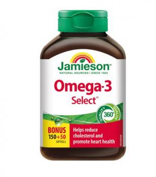 Omega-3 Select Jamieson 150+50cps