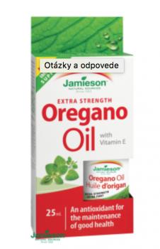 Oreganový olej Jamieson 25ml
