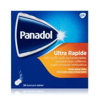 Panadol Ultra Rapide, šumivé tablety 24ks