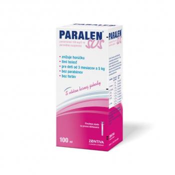 Paralen sus, perorálna suspenzia 100ml