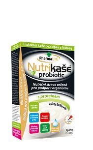 PharmaLine Nutrikaša Probiotic s PROTEÍNOM  3 x 60 g