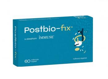 Postbio-fix® 60 mäkkých kapsúl
