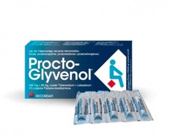 Procto-glyvenol čapíky 10x400mg