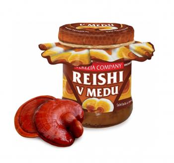 Reishi v mede 250g