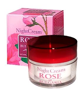 Rose of Bulgaria Ružový nočný krém 50ml