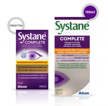 SYSTANE Complete bez konzervačných látok zvlhčujúce očné kvapky 10 ml