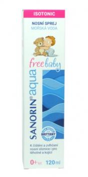 Sanorin Aqua Isotonic free baby 120ml