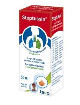 Stoptussin perorálne roztokové kvapky 50ml