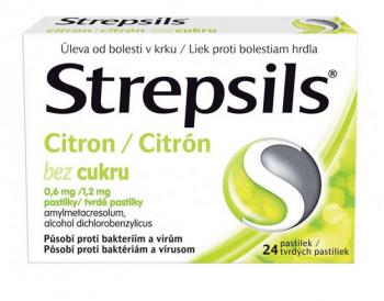 strepsils citron bez cukru