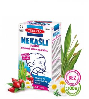 TEREZIA NEKAŠLI JUNIOR  BYLINNÝ SIRUP NA KAŠEĽ 150 ML