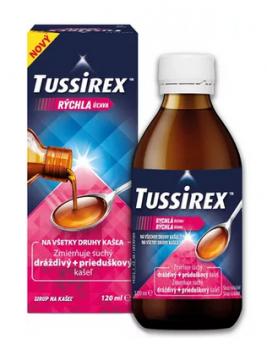 Tussirex sirup na kašeľ 120ml