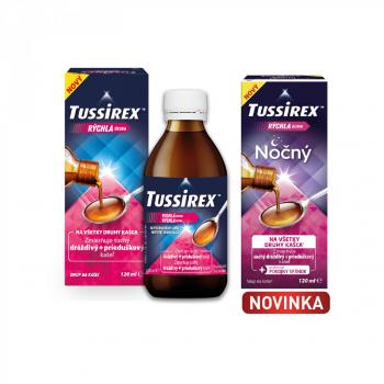 Tussirex na kašeľ v noci 120ml