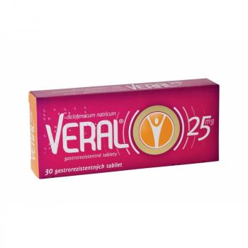 Veral 25mg 30tbl