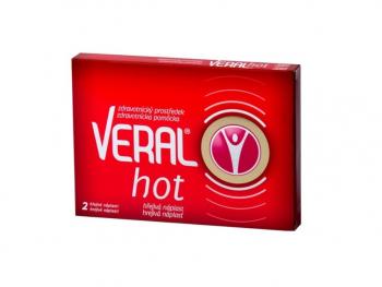 Veral Hot hrejivá náplasť 2ks