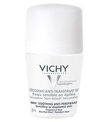 Vichy roll-on  antiperspirant na citlivú a depilovanú pokožku 50ml