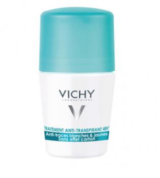 Vichy roll-on antiperspirant so 48h účinkom bez stôp na oblečení 50ml