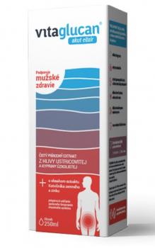 Vitaglucan akut elixír podporuje mužské zdravie 250ml