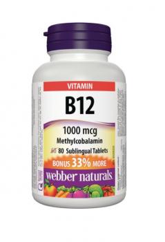 Vitamin B12 1000 mcg 80tbl