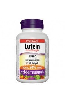 Webber Naturals Lutein Extra Strenght 45 výživa pre zrak