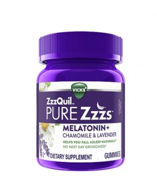 ZzzQuil NATURA Melatonín  želé s príchuťou lesného ovocia 30 ks