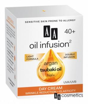 AA Oil Infusion 40+ denný krém s arganovým olejom 50ml