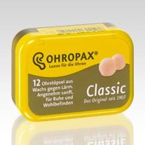 Ohropax Classic chrániče sluchu z vosku 12ks