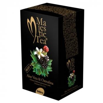 Majestic Tea - Aloe Vera & Ostružina, ovocno-bylinná porciovaná zmes 20x2,5g