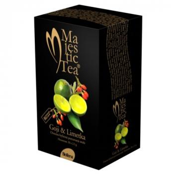 Majestic Tea - Goji & Limetka, ovocno-bylinná porciovaná zmes 20x2,5g