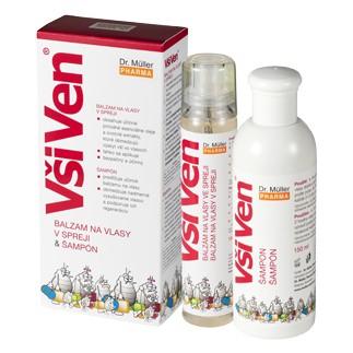 VšiVen balzam na vlasy v spreji a šampón 150+150ml