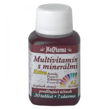 Multivitamín s minerálmi Extra - 42 zložiek 30+7tbl zdarma