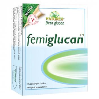 femiglucan, vaginálne čapíky 10ks