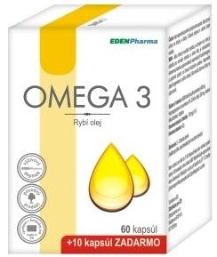 Omega 3 60+10kps zadarmo