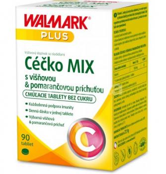 Céčko MIX s višňovou a pomarančovou príchuťou 90tbl