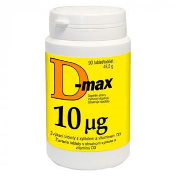 D-max 10µg 90tbl