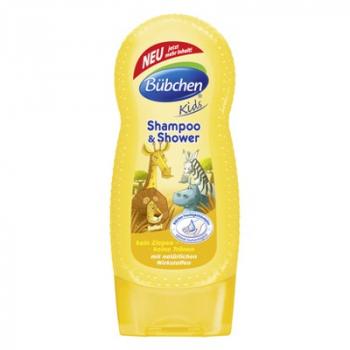 Bubchen Kids šampón a sprchový gél 2v1 Safari 230ml
