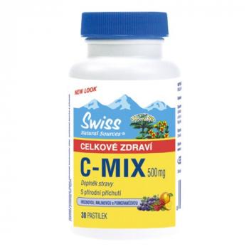 C-MIX 500mg celkové zdravie 30 pastiliek
